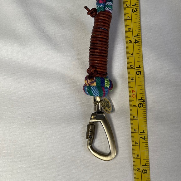 Colorful Woven Dog Collar with Charms - Picture 8 of 10